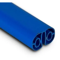 BWT Stahlwandpool-Handlauf-Set Standard Oval - Blau - 1100 x 500 cm