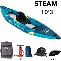Aqua Marina Kajak Steam – Blau für 1 Person - 1 Set