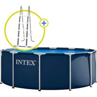 Intex Frame Pool Rondo 366 x 122 cm - Ohne Zubehör inkl. Leiter - Modell 2026