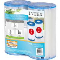 Intex Filterkartusche Typ A, 2er Pack - 1 Pkg.