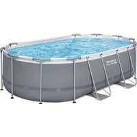 Bestway Frame Pool Oval Set Steel Pro MAX™ 427 x 250 x 100 cm inkl. Filterpumpe - 1 Stk