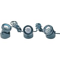 HEISSNER Unterwasser LED-Spot 3er-Set mit Trafo - 1 Set