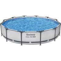 Bestway Frame Pool Set Steel Pro MAX™ Ø 366 x 100 cm inkl. Filterpumpe - 1 Stk.
