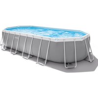Intex Frame Pool Prism Oval 503 x 274 x 122 cm - 1 Stk.