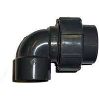 Steinbach PVC Übergangswinkel 90° für PVC Klebeschlauch DA 50 Klebemuffe x d 50 Klemm - 1 Stk.