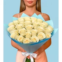 Bouquet of 30 White roses
