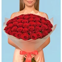 50 Premium Red Roses