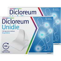 DICLOREUM UNIDIE*8 cerotti medicati 136 mg DICLOREUM UNIDIE*8 cerotti medicati 136 mg-037184049