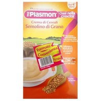 PLASMON CEREALI SEMOLINO2X230G PLASMON CEREALI SEMOLINO2X230G-925400172