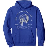 Cherokee Tribe Native American Indian Pride Respect Design Pullover Hoodie