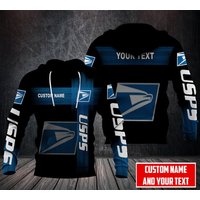 Personalized Name Proud Postal Worker 3d All Over Printed Hoodie