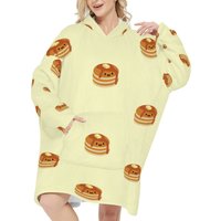 Sleeper Blanket Hoodie Cute Pancake | Cute Blanket Hoodie