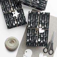 Guitar Wrapping Paper - Guitarist Wrapping Paper