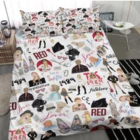 Taylorr Swifts Erass Tourr Version Bedding Set