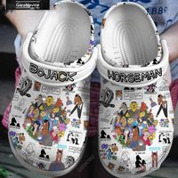 Bojack Horseman Shoes, Bojack Horseman Golden Clogs