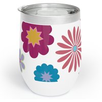 Flower Tumbler, Floral Tumbler