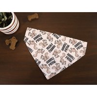 Squirrel Patrol Dog Bandana (over The Collar)