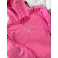 Pink Embroider Sunkissedcoconut Hoodie