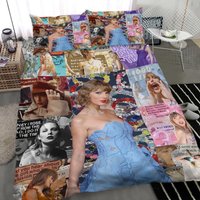 The Taylorr Swifts Erass Tours Bedding Set