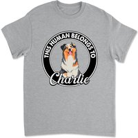 This Human Belongs - Personalized Custom Unisex T-shirt