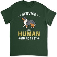 Service Human Walking - Personalized Custom Unisex T-shirt