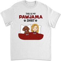 Pawjama Shirt - Personalized Custom Unisex T-shirt