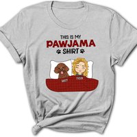 Pawjama Shirt - Personalized Custom Women's T-shirt