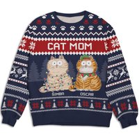 Funny Cat Grandma - Personalized Custom All-over-print Sweatshirt