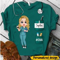 Nurse Life Pretty Doll Nurse Personalized Shirt