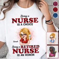 Personalized Nurse T-shirt