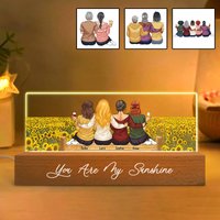 You Are My Sunshine - Personalized Bestie Custom Led Night Light