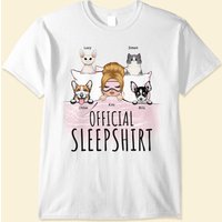 Sleepshirt - Personalized Shirt - Birthday Gift For Dog & Cat Lovers