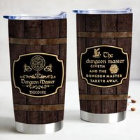 Friends - The Dungeon Master Taketh Away - Personalized Stainless Steel Tumbler