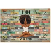 I Am Black Woman Poster