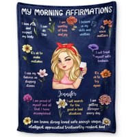 Affirmation Blanket - Personalized Blanket