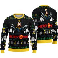 The Wolverine Ugly Christmas Sweater, Santa Claws Wolverine Ugly Xmas Sweatshirt