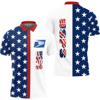 Postal Service Polo Shirt, United Sps 3d Printed Polo Shirt