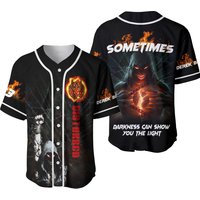 Personalized Disturbed Sometimes Darkness Can Show You The Light Baseball Jersey