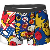 Comic Book Men's Boxers | Superhero Comic Underwear