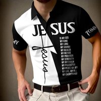 Jesus Is My God - Personalized Christian Polo Shirt