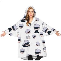 Gojo Blanket Hoodie Staffy Oversize Blanket Hoodie