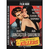 2025 Vintage Film Noir Calendar Classic Movie