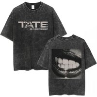 Tate Mcrae So Close To What Double Sided Mineral Wash T-shirt