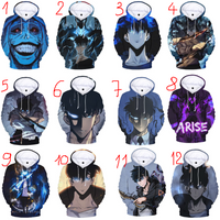 Anime Solo Leveling Fans Hoodie Anime Unisex Men Women
