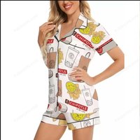 Chipotle Mexican Grill Pajama Set Silky