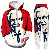 Kfc 3d 3d Hoodie Jogger