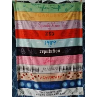 Taylorr Swifts Super Soft Fleece Throw Blanket Albums