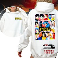 Invincible Mark , Invincible Superhero Hoodie