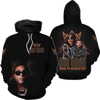 Don Omar Back To Reggaeton Fan 3d Hoodie