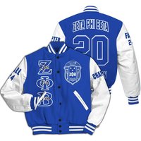 Zeta Phi Beta Custom Baseball Jacket